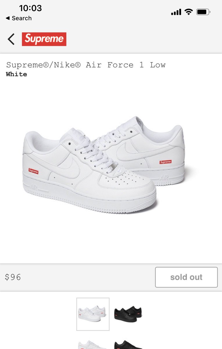 nike air force 1 discontinued twitter