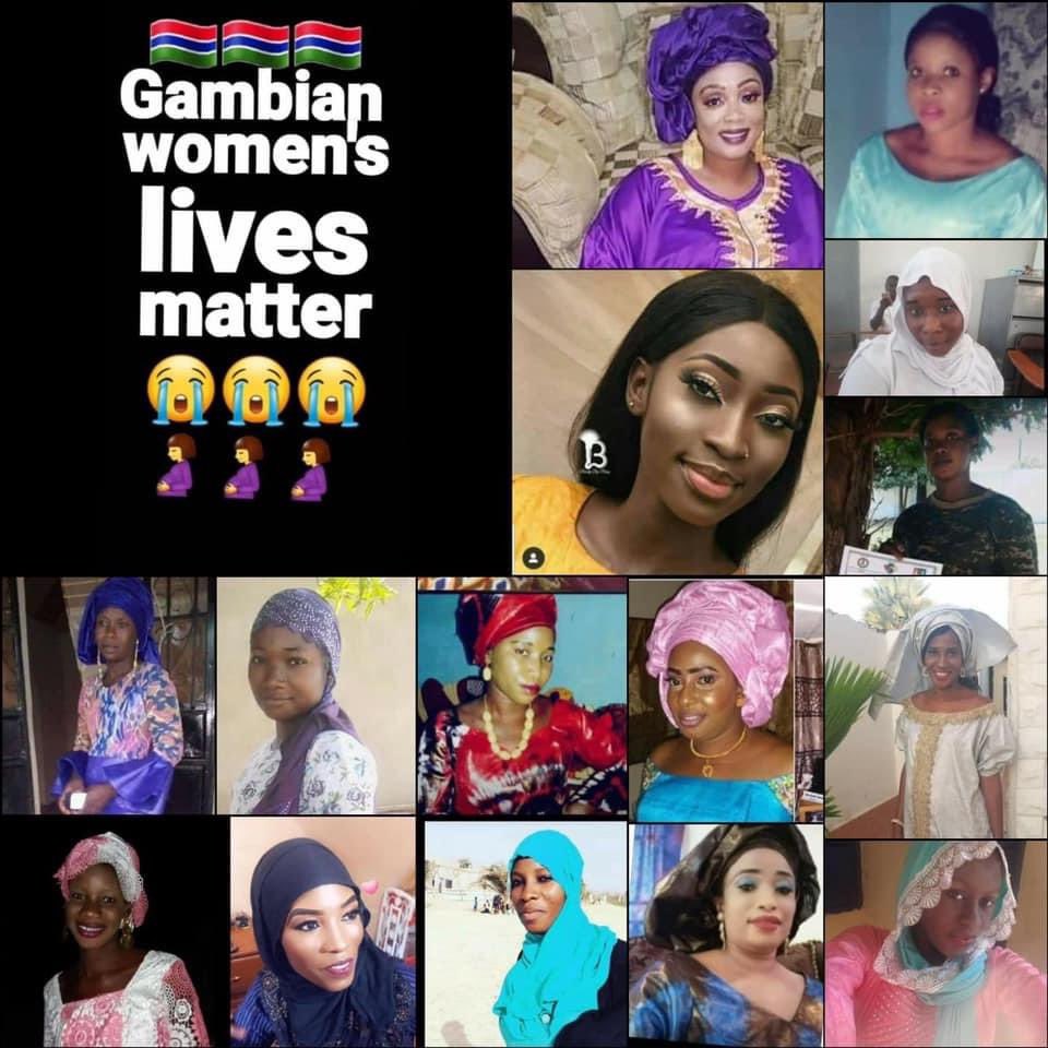 Every woman in this picture was lost to child birth and related complications (mostly this year alone). How many more women will we loose? Bringing a child to this world should not be a death sentence. This is a National Emergency! <a href="/BarrowPresident/">President Barrow</a> <a href="/MohGambia/">Ministry of Health Gambia</a> what is going on?