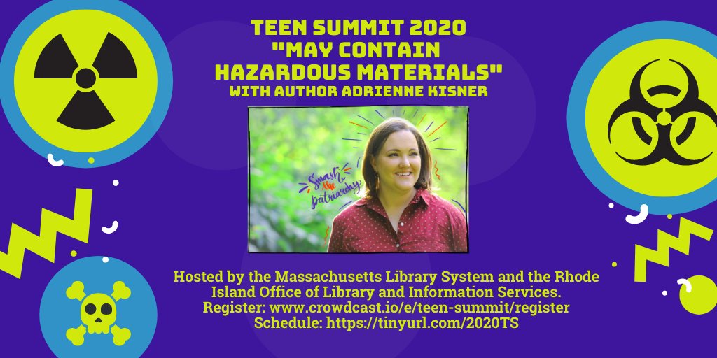 masslibsystem's tweet photo. 2 weeks to Teen Summit! Register here: https://t.co/v2dBDKMX27 @olisri #libraryteen2020 https://t.co/8EdEgdyH61