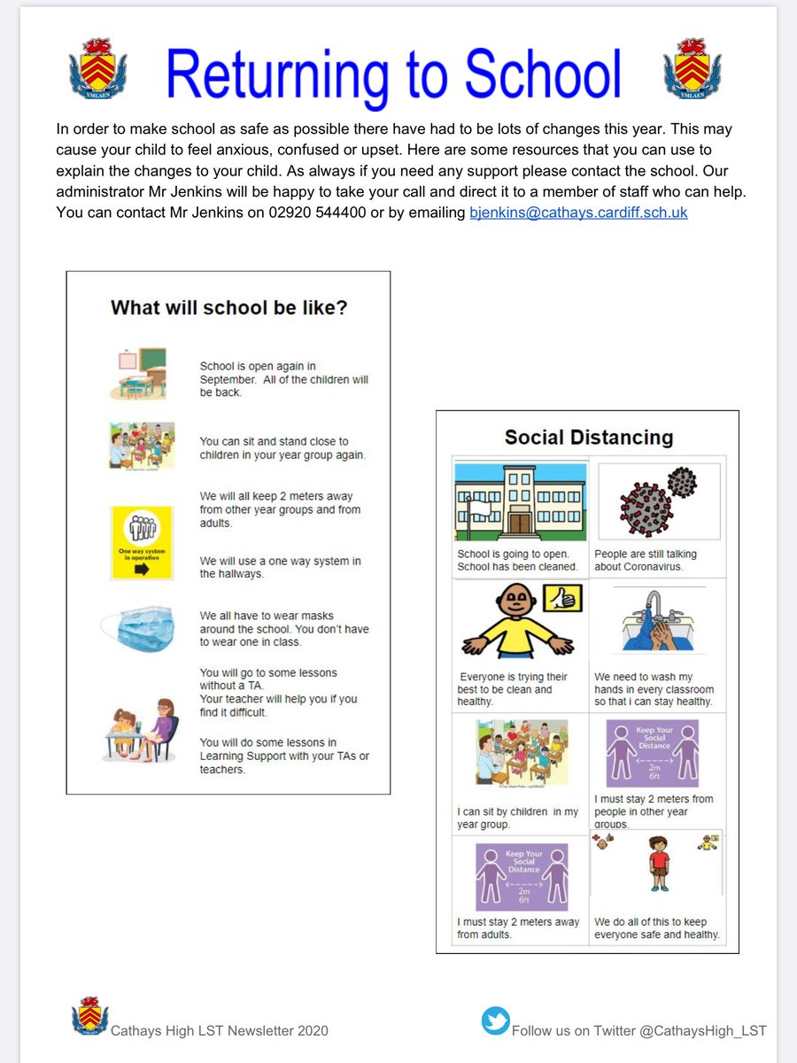 CathaysHigh_LST's tweet image. 1/2. Here is this month’s LST newsletter. Paper copies will be sent with pupils or posted to pupils who are learning at home #CathaysHighTogetherAgain