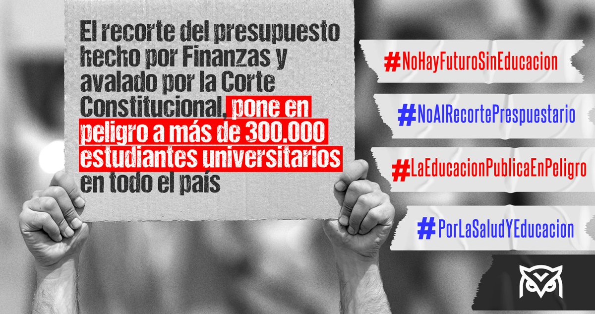 EPNEcuador's tweet photo. En medio de una crisis sanitaria donde más se debe invertir es en salud y eduación. #NoHayFuturoSinEducacion #NoAlRecortePrespuestario #LaEducacionPublicaEnPeligro #PorLaSaludYEducacion @RichardM_A @Lenin https://t.co/OUySUP1Fhv