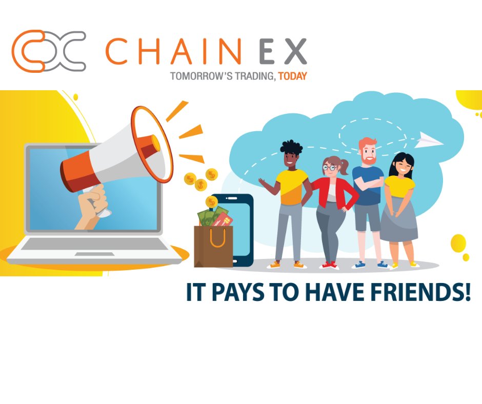 ChainEXIO's tweet photo. How does our referral program work? Follow these easy steps https://t.co/0Btw50bffN and find out.
#Digital #Platform #Trade #Earn #Refer #Rewards #ChainEX #Referral #referralprogram #referralcode #referralprogramme #referralrewards #referralbased #referralsrock https://t.co/EbDYgnKU1S