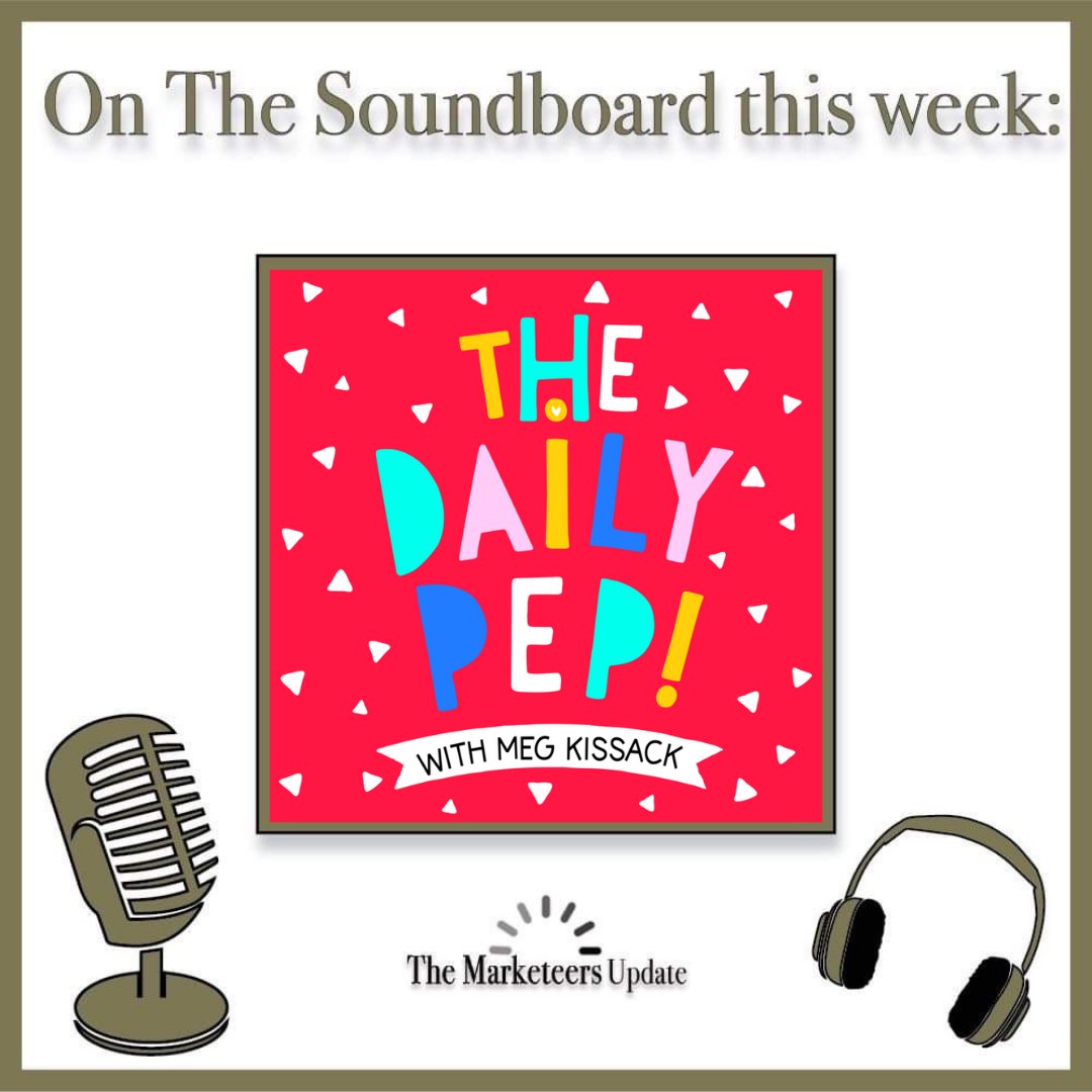 MarketeersUp's tweet photo. Go Do The Thing - The Daily Pep with @megkissack 🎙

“So much of the time, we spend more time thinking about something than it would actually take to do the thing!” - Meg Kissack

#Themarketeersupdate #marketing #marketer #motivation #business #businesstips #entrepreneur #podcast https://t.co/1SNYsS2M8B