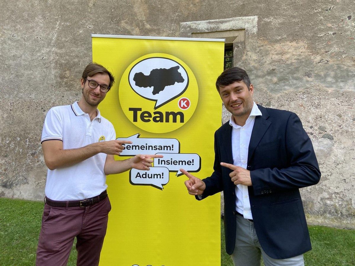 ColognaMatt's tweet photo. 🗓 Domenica e lunedì #cambiamomusica a Bolzano!
📝 Vota Team K e scrivi COLOGNA💛

🗓 Am Sonntag und Montag zeige #MutfürNeues in Bozen!
📝 Wähle Team K und schreibe COLOGNA💛

🗣 Kandidat für den Gemeinderat und für die Stadtviertel Zentrum-Bozner Boden-Rentsch und Gries-Quirein https://t.co/Unb5XY6qGf