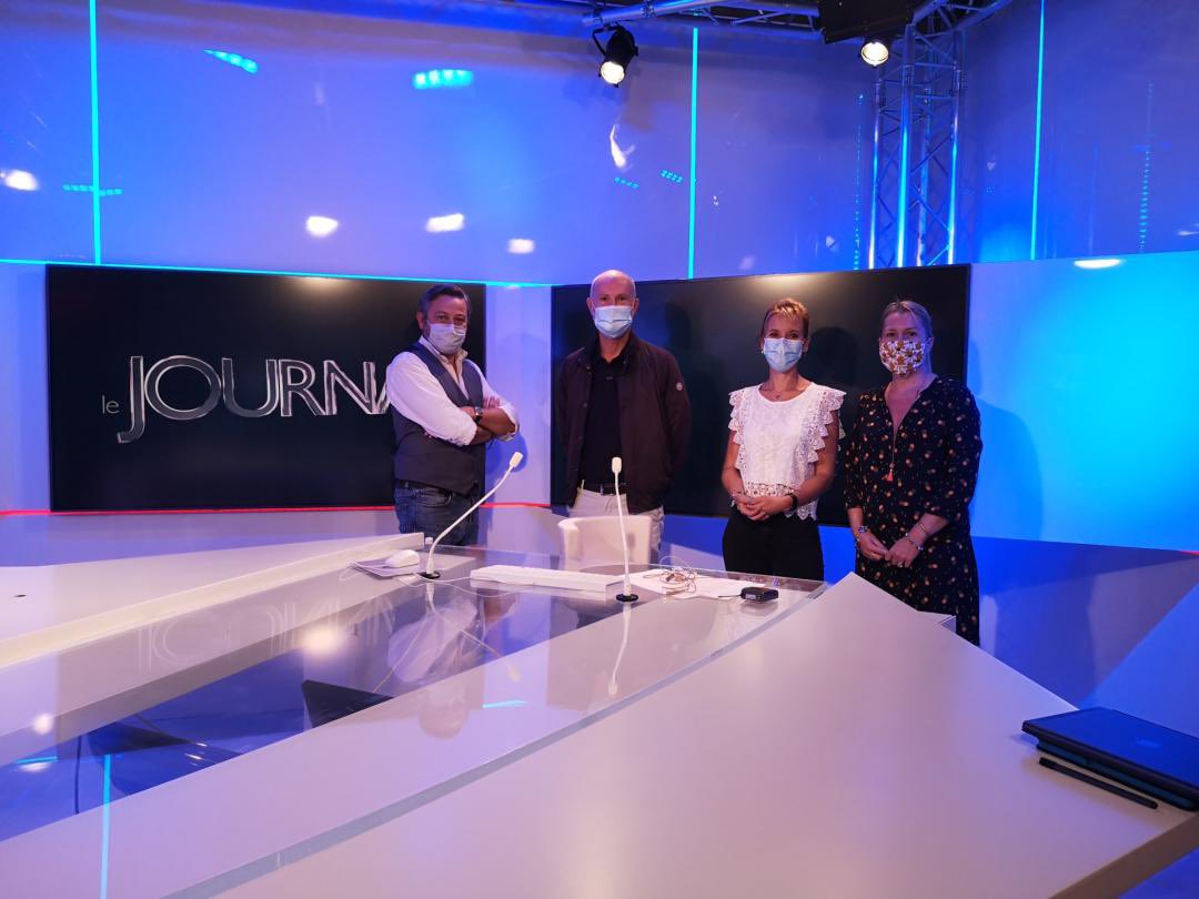 Visite et échange avec le service communication de ⁦<a href="/larochesuryonfr/">La Roche-sur-Yon, Ville & Agglomération</a>⁩ . L’occasion de conforter notre vison commune de la proximité #vendee