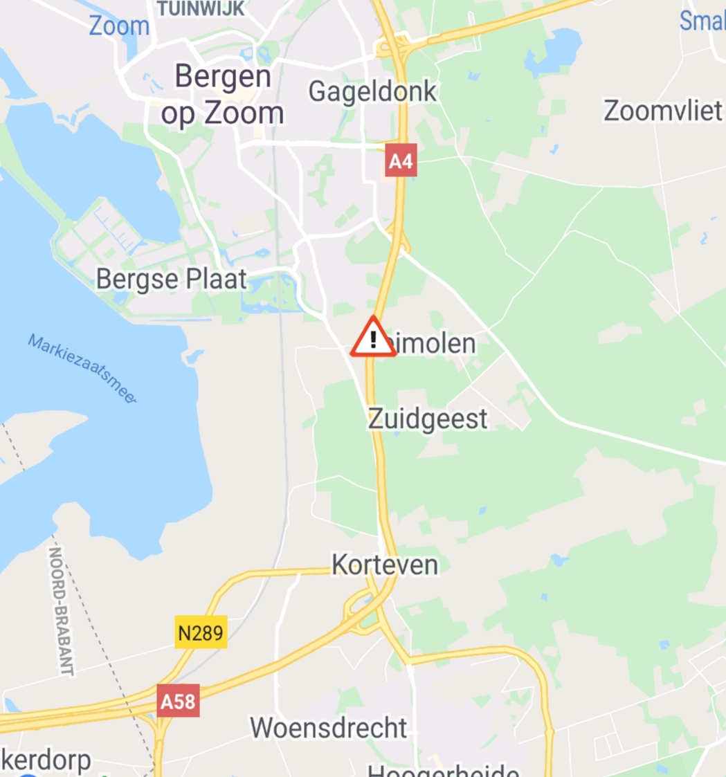 Melding ongeval Bergen