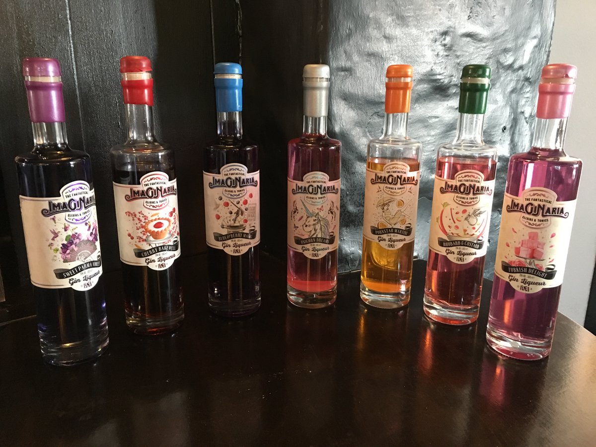 In prosecco, with tonic, lemonade or just on there own it really is a treat!  <a href="/GinImaginaria/">Imaginaria gin</a>
  #ginliqueur #bluemagicgin #colourchanginggin #unicorngin #girlsnightout #fridayfeeling
