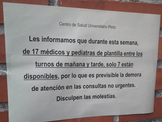 RafaelGLAF5's tweet photo. Enrique Ruiz Escudero Consejero Sanidad Madrid:"Todos los centros de salud están abiertos,manteniendo su actividad"
¿EN QUÉ CONDICIONES?#AyusoConfinateTuPrimero #confinamiento https://t.co/r1Rd18Xyxe