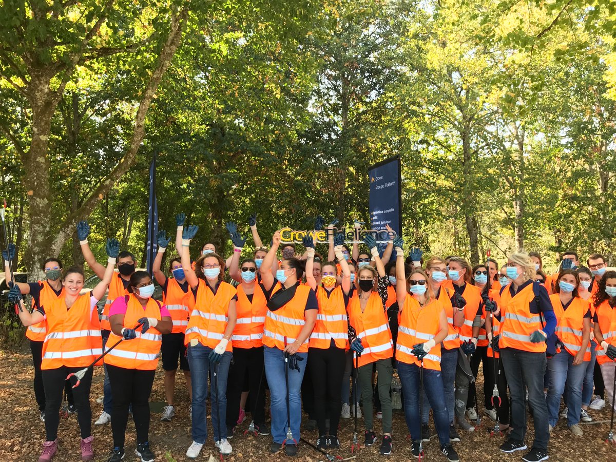 Les #équipes @Fideliance mobilisées à l'occasion du #WorldCleanupDay ! #merci à tous les participants, à nos partenaires @ONF_Officiel, @WorldCleanupDay et le SMICTOM!
@CroweFrance #WeAreCrowe https://t.co/kZiG0Alotb
