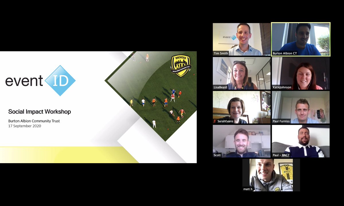 BurtonAlbionCT's tweet image. THANKS @TimSmith09 for your time and energy, we enjoyed our session this week reflecting on and planning our social impact. 

The support, knowledge and partnership with @EventID_Sport will defineitly help us 'make a difference' 

#BACT #impact #legacy #community