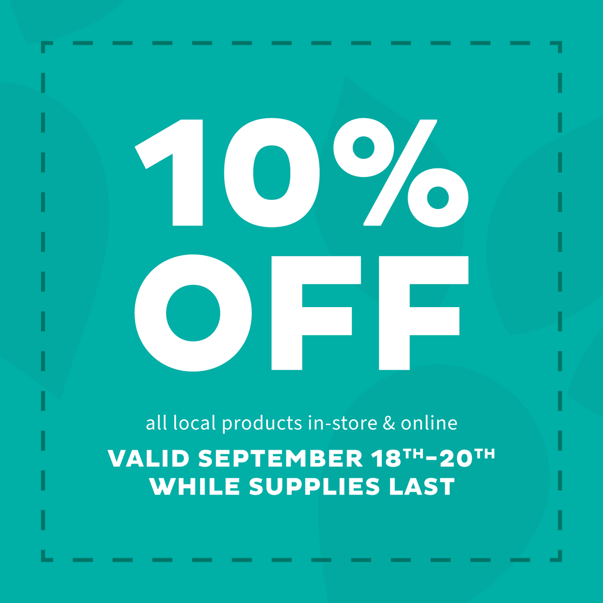 Our Local Sale is HERE! Starting today, get 10% off all local products (deli excluded) in-store and online while supplies last. The sale ends this Sunday, so stop by or order online for curbside pickup before then: shop.mmfc.coop/s/1000-1/b?g=M…. 🥳