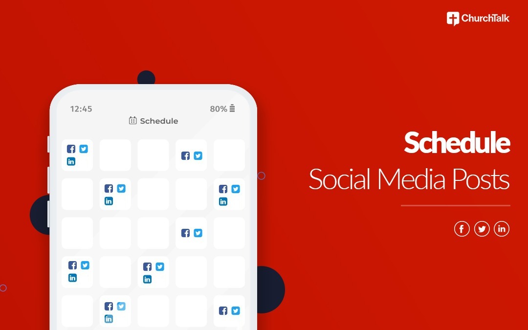 Hello ChurchTalk Social Media Manager!