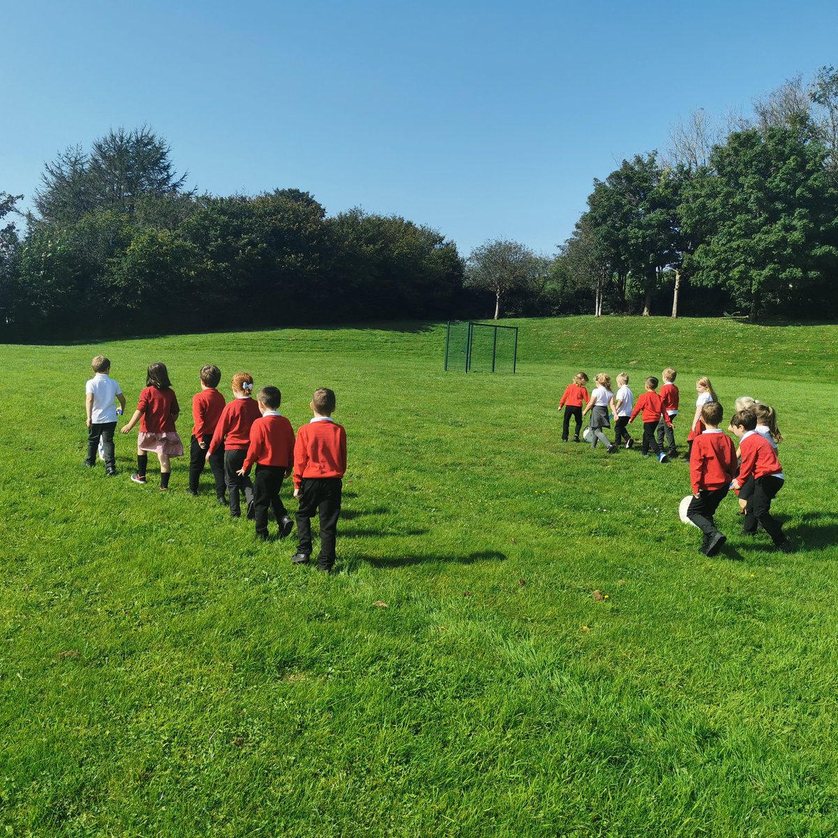 LlanharanR's tweet photo. We have been measuring dinosaurs today. We found out that the Argentinasaurus was 38m...or 24 children long! https://t.co/LrGneUASFG