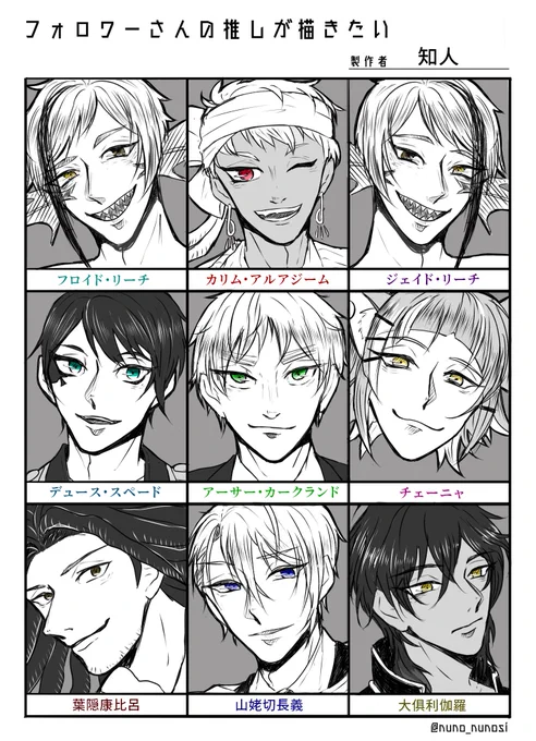 #フォロワーさんの推しが描きたい

ありがとうございました!
楽しかったです!!
╰(*'︶`*)╯♡ 