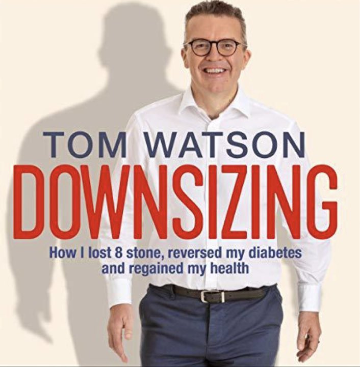 Book 38: Downsizing - Tom Watson (Audible) Really interesting and inspirational story of how Tom changed his diet and lifestyle to get his type 2 diabetes in remission.