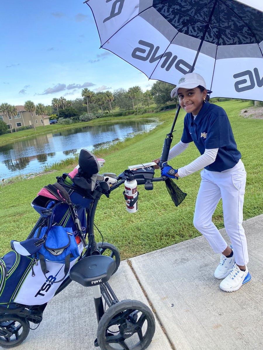 Tajigolf's tweet image. Girls Golf Varsity 2020💙! So happy of being part of the @NBPSEagles varsity golf! Here’s wishing everyone a great season! Time to grow, have fun, do my best and learn a lot. Let’s go! @NBPSGolf
#reptheprep
#golf #varsitygolf #focused #fhsaa #fhsaagolf #6thgrader