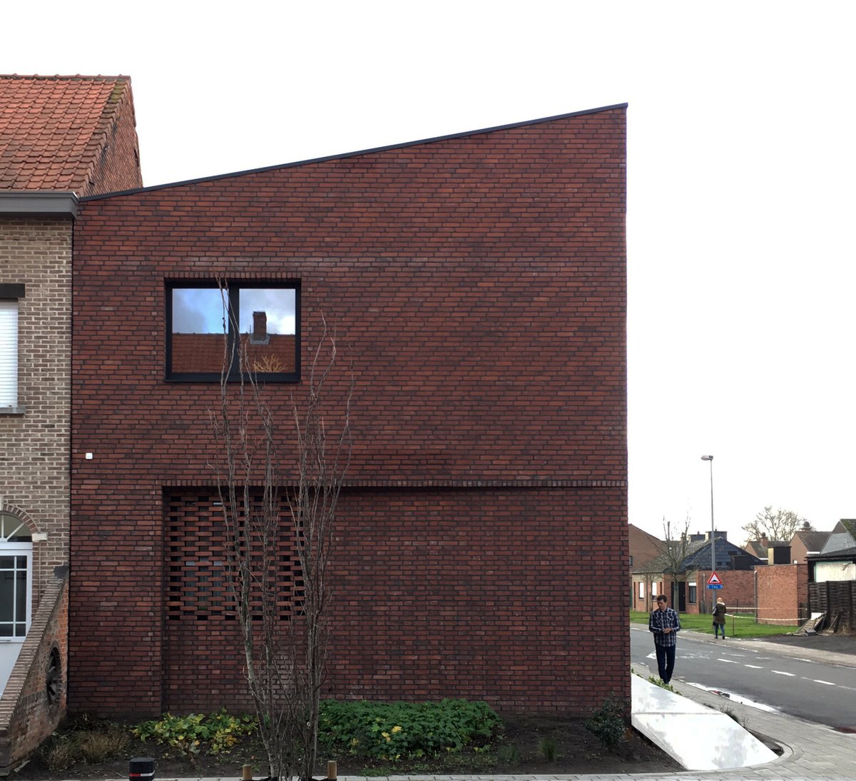 semi-detached house- brickwork #holarchitecten