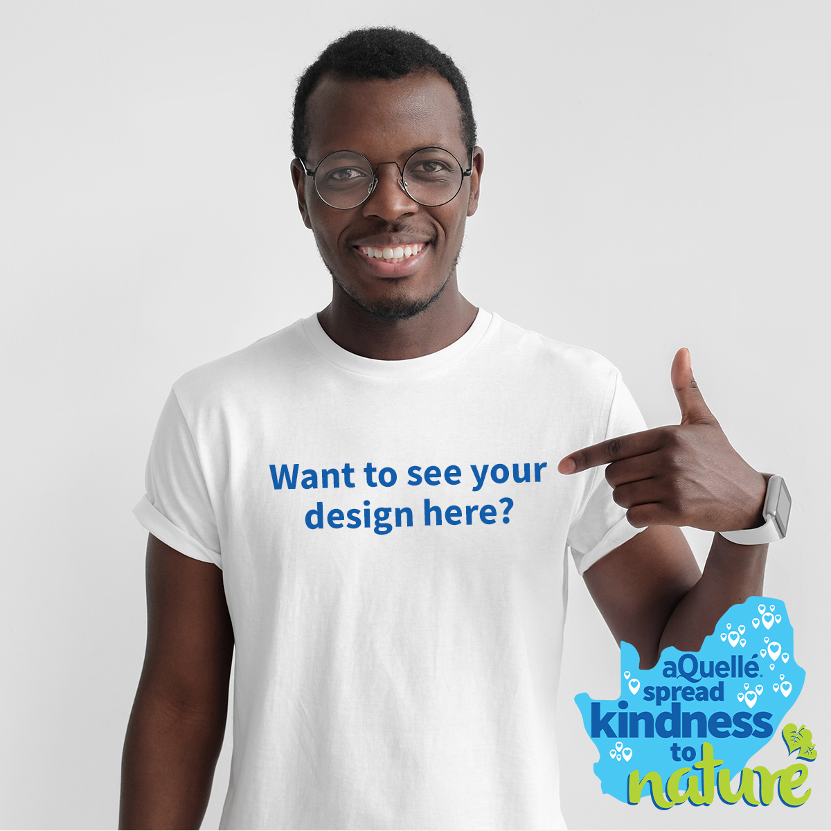 Want to see your design on an aQuellé t-shirt made from recycled bottles? See here how to enter our design-a-tee competition and you could #win R5 000.  #BeKindToNature #spreadkindness 
aquelle.co.za/assets/docs/aQ…