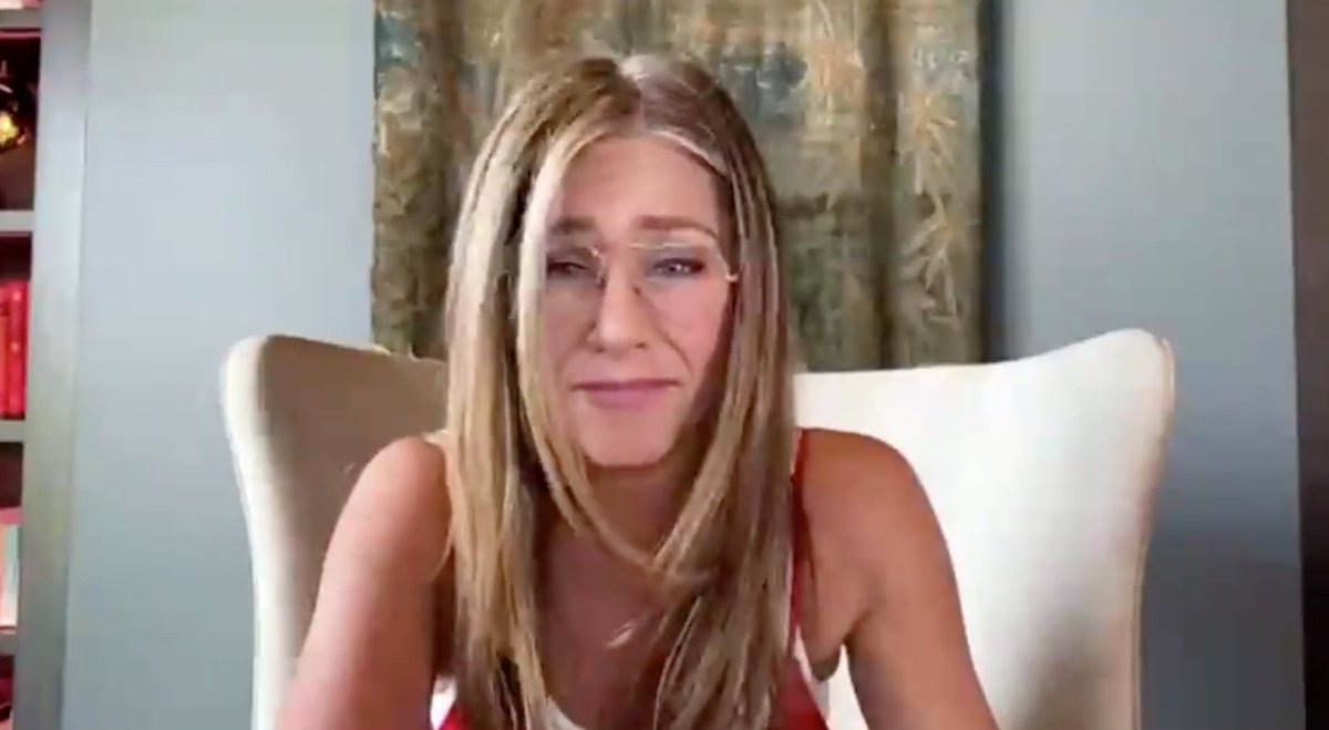CONSEQUENCE on X: From Jennifer Aniston and Brad Pitt reenacting the  infamous masturbation scene, to Shia LaBeouf going full method as Spicoli,  to @Morgan_Freeman serving as the narrator, the live table read