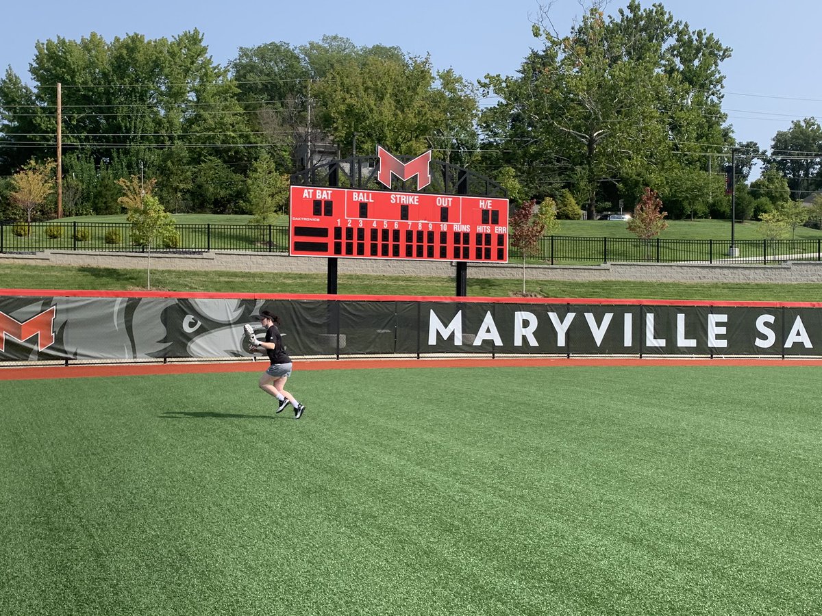 Maryville Athletics (@maryvillesaints) on Twitter photo Great to see <a href="/MaryvilleSB/">Maryville Softball</a> out on the field going through some individual workouts! #BigRedM 🥎🐾 Great to see <a href="/MaryvilleSB/">Maryville Softball</a> out on the field going through some individual workouts! #BigRedM 🥎🐾