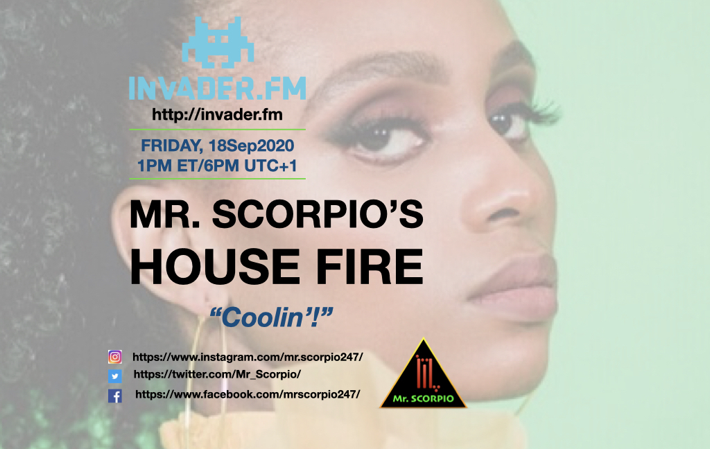 Mr_Scorpio's tweet photo. Let's rock out September with a BRAND NEW HOUSE FIRE TODAY!
Friday, 18 Sep 1PM ET/ 6PM UTC+1
@invaderFM https://t.co/ksUGpGavt5

Ft:

#Lili/#Ashmere/@DannyOmich @MetropolitanRec
@DJDavidPenn #Blue_Boy
#Robert_Owens/@djkisk @apparelmusic
#Carlo/#Retromigration https://t.co/NYeoMYrRFi