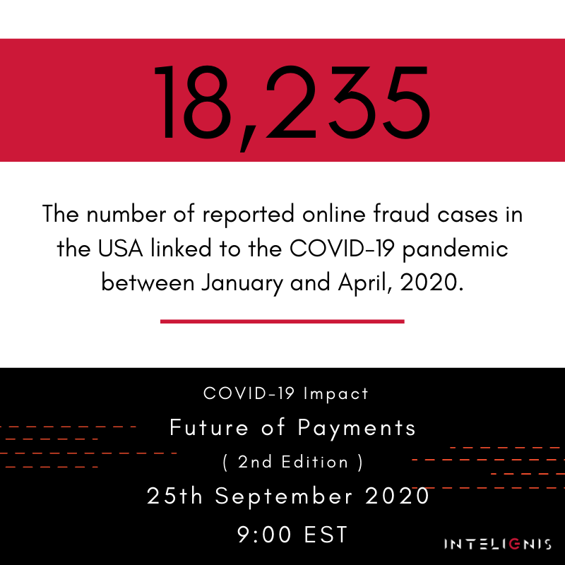 confxglobal's tweet photo. Don't let yourself, your employees or your customers be a part of this number. Attend the COVID-19 Impact : Future of Payments (2nd Edition) to be ready for safer tomorrow!
25th Sept | 9:00 EST
Register at https://t.co/x9b3OBlZif
#Intelignis #VirtualEvent #FutureOfPayments https://t.co/8ECGhaTg7Q