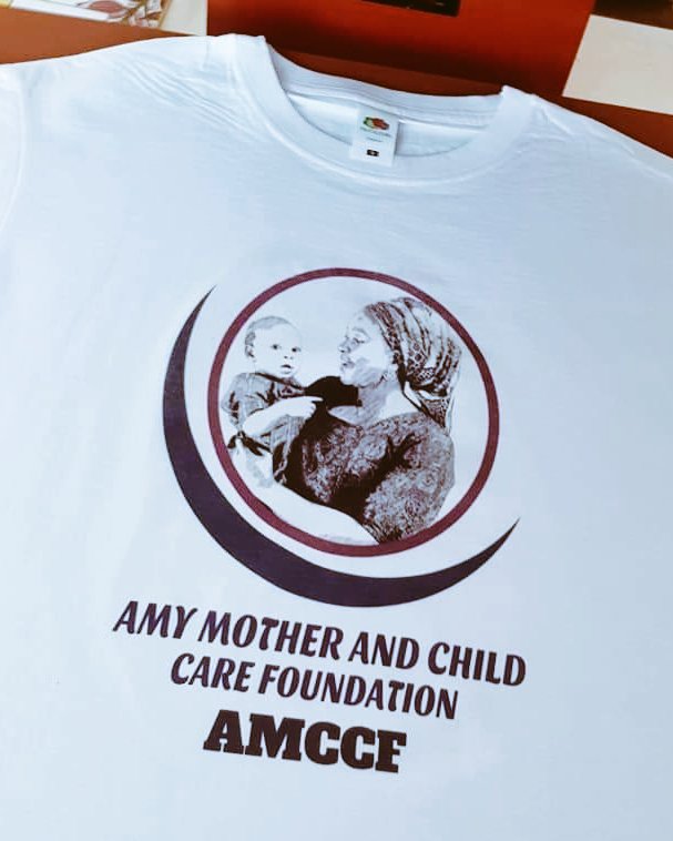 amccf_africa's tweet photo. @amccf_africa T-shirts readily available for grabs!! #AMCCF aims to empower under-privileged #women and #children in #Africa... We move without limits!!! #Giving is #living https://t.co/3WOD04PjlK