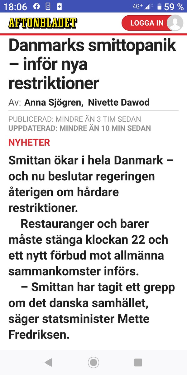 Danskarna stänger ner och det är byst med folk på söder i Stockholm ikväll. Vad ska ma säga? Svenska politiker har lyssnat på de som kan sin sak. Kunskap och ledarskap före politisk huliganism.