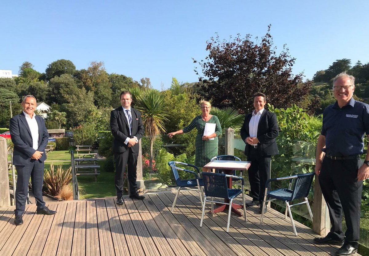 We were honored to welcome Tourism Minister <a href="/HuddlestonNigel/">Nigel Huddleston MP</a> and local MP <a href="/kevin_j_foster/">Kevin Foster</a> to the <a href="/EnglishRiviera/">English Riviera</a> yesterday. Our CEO and Chairman accompanied our guests to <a href="/Kents_Cavern/">Kents Cavern Prehistoric Caves</a> and @The25Torquay to discuss the challenges that tourism businesses face following Covid.