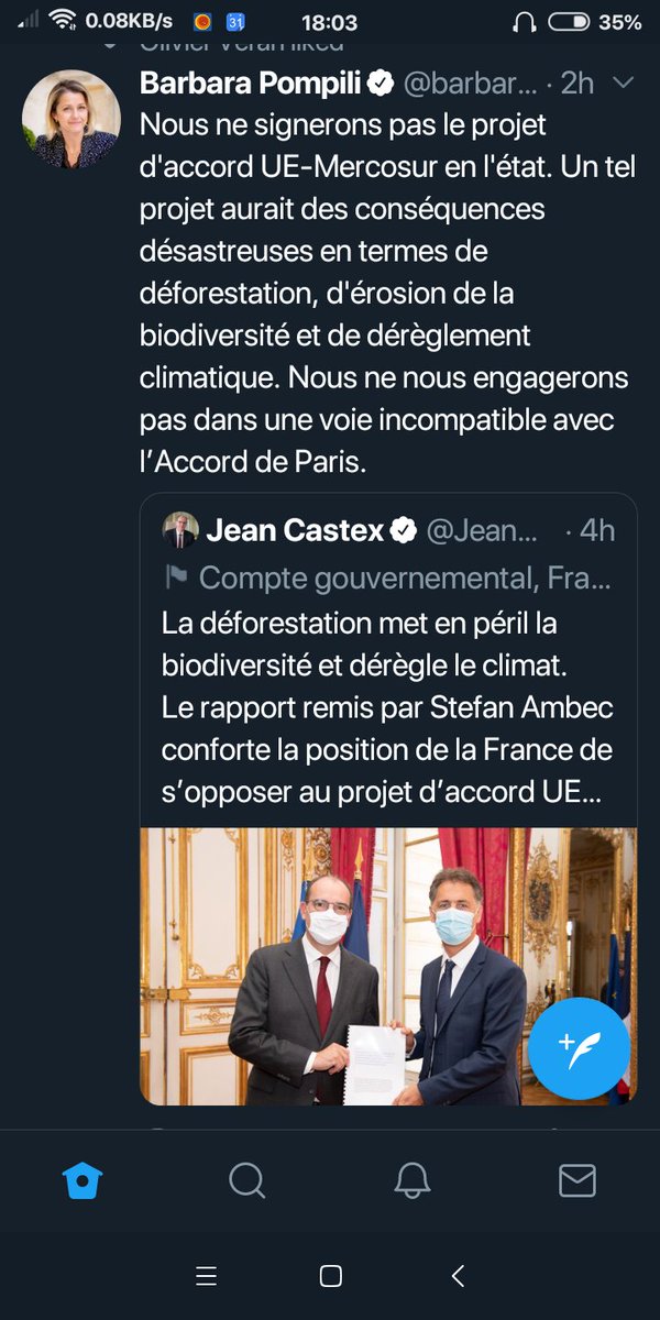vglennie's tweet photo. J'archive le tweet. On aura besoin de rappeler cela quand elle aura signé l'accord en sous-marin dans 3 mois comme tous accord ratifiés par @LaREM_AN.🤣 https://t.co/AWVnQ6qQYR