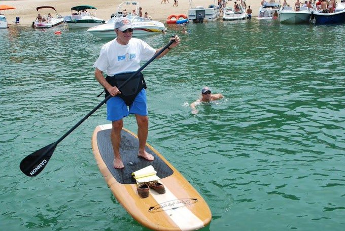 BumFloat's tweet image. Are you tired of roundin’ up tired-old pool noodles to float on? Is that upside-down life jacket causing you to chafe? 

Suffer no more, my water-dweller friends. Get a taste of the lake life with a #BumFloat: bit.ly/2zDee3U #outdoors #lakelife