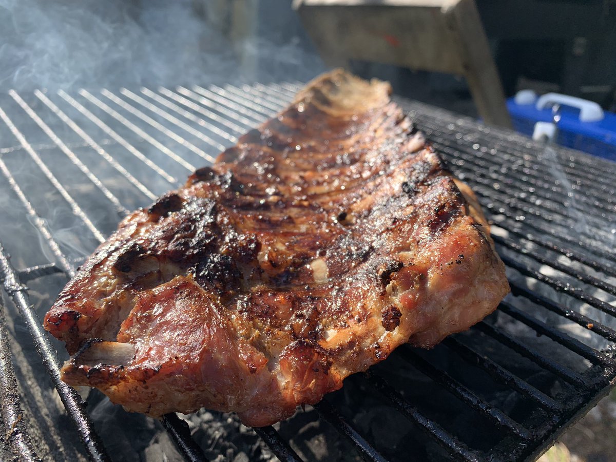 _bbqboyz's tweet photo. Our signature baby back ribs! 🤤🔥 https://t.co/13zB5PQ3vl