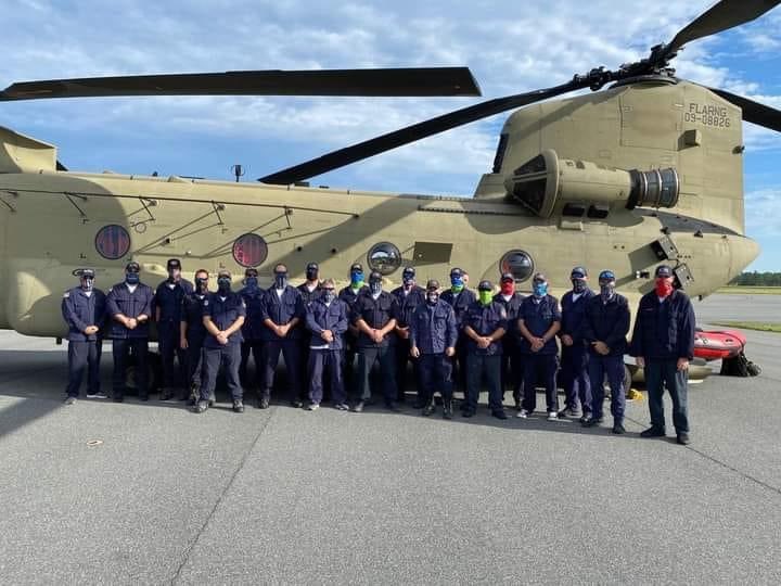 OrlandoFireDept's tweet photo. Mission complete. USAR Task Force 4 will be returning home to their families and friends. Thank you to the members that continue to help others on a moments notice. Prayers remain for those recovering in the aftermath of #HurricaneSally. https://t.co/B5WFR2uDSo
