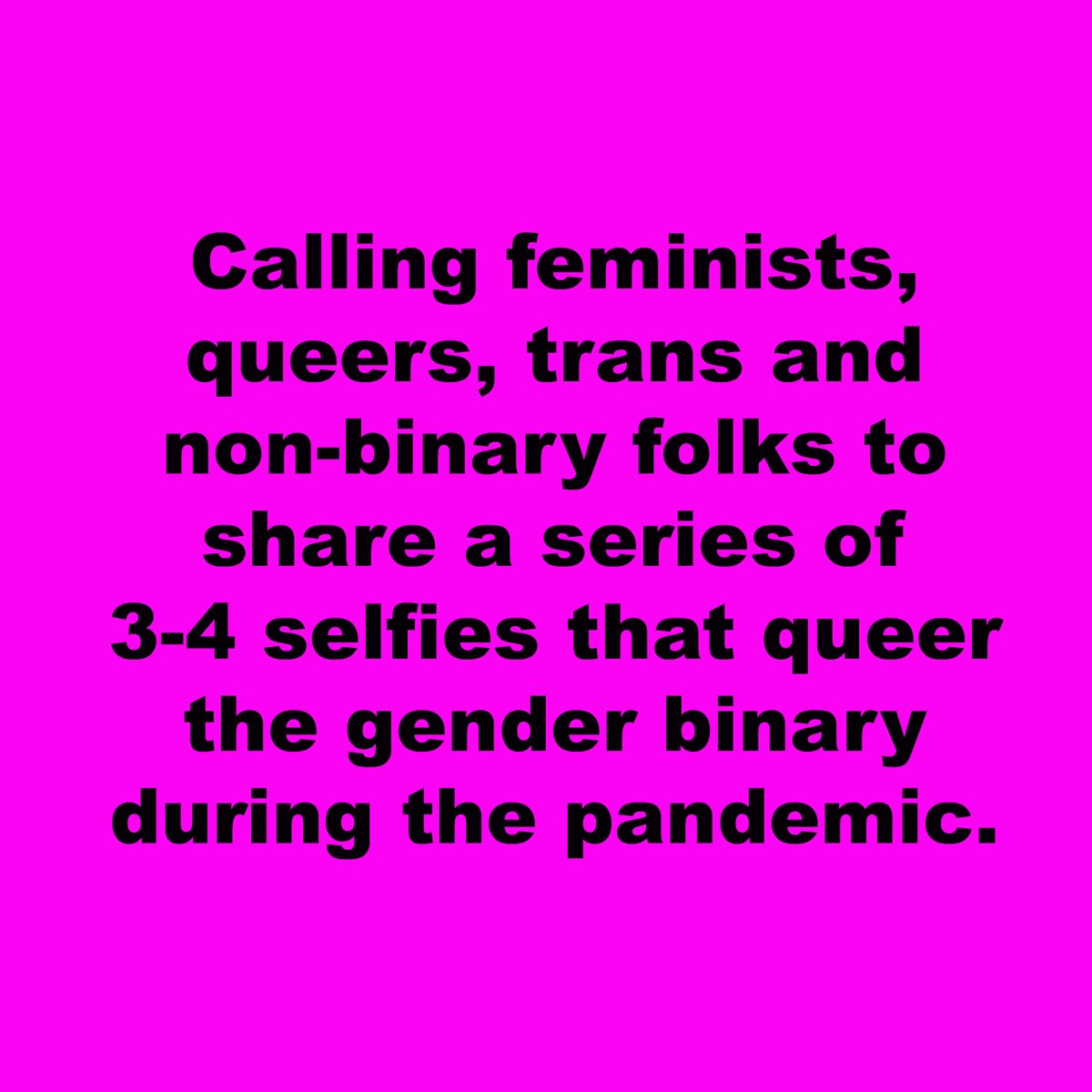 dawn_woolley's tweet photo. What happens to queer community, bodily expression &amp; identity when many queer spaces close &amp; communities move to online spaces?

Click here for more info and to submit
https://t.co/KuTbavGi0m
And follow us on Instagram @boisofisolation

#queerselfie #nonbinary #isolationselfie https://t.co/I8GjmkMKRU
