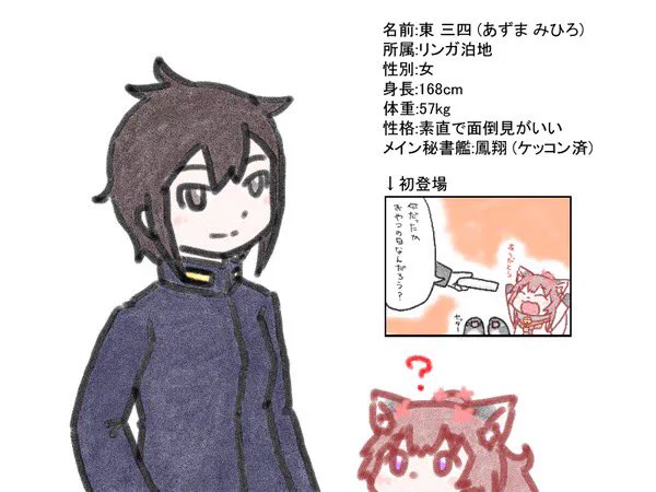 #皆さんの提督を見せてください
へんなのは攻略中にガバやると怒られる用の...提督? 