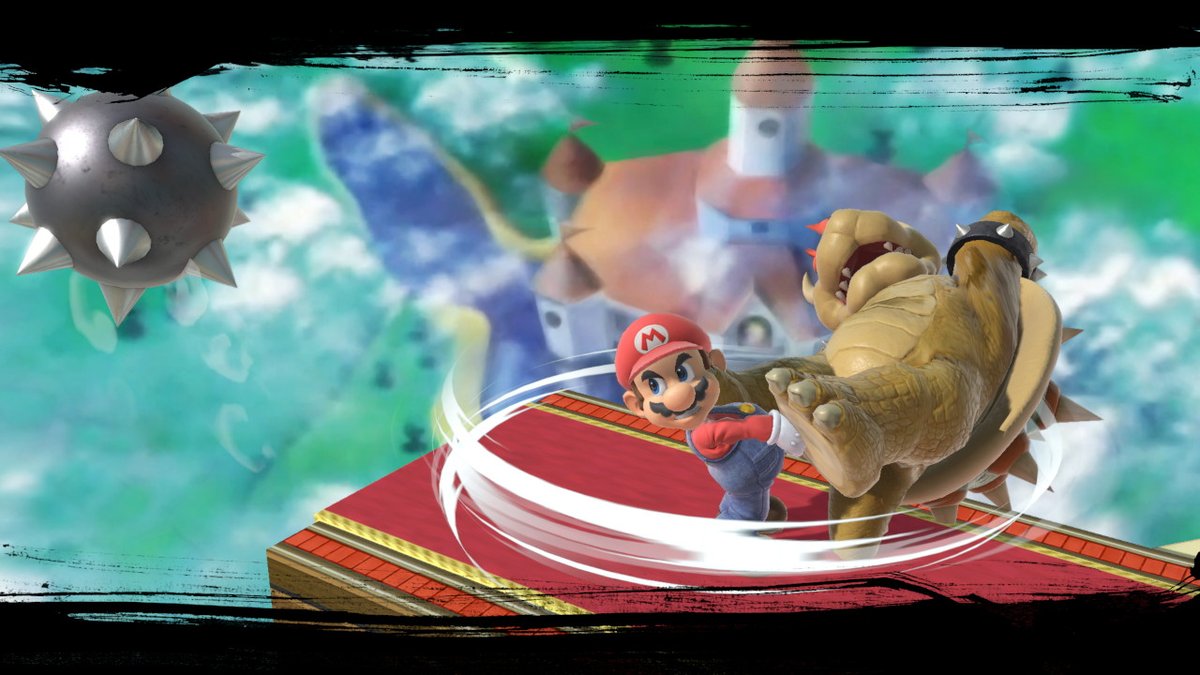 NintendoVS's tweet photo. #SuperMario3DAllStars releases today on #NintendoSwitch. Here's some iconic moments from Mario's 3D adventures recreated in Super #SmashBrosUltimate! https://t.co/xriEL3EGnI