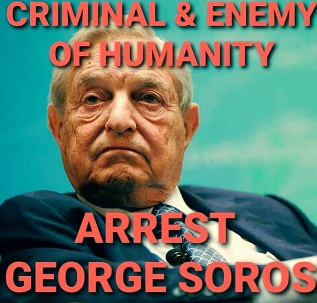 MrMaxPatriot1's tweet photo. Fuck That!
#LockUpSoros
Funds Terrorism
Buys off the Media.
Bought off the Democrats and Liberals.
Democrats protecting him.
Soros Owes "Yuge" in 
U.S. Taxes. https://t.co/AXfDDiVOlO