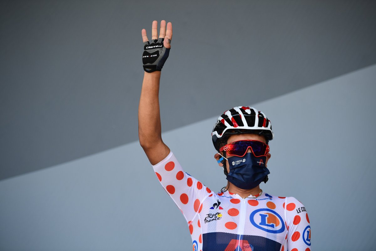 🔁 RT &amp; follow pour tenter de remporter le maillot à pois de 🇪🇨 <a href="/RichardCarapazM/">Richard Carapaz M</a> !

#TDF2020 ⚪️🔴