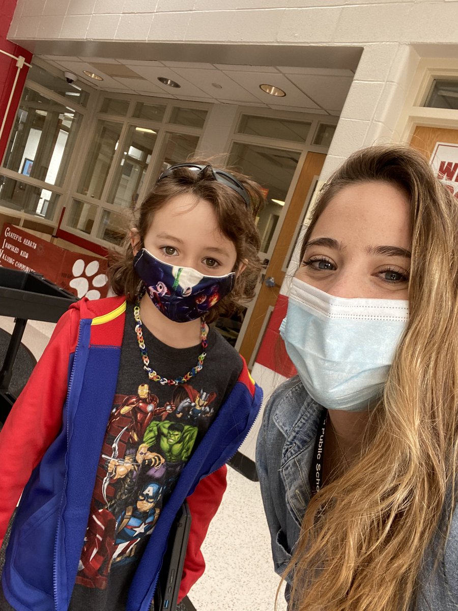 Happy Friday!! I promise we are smiling under our masks!! #engage109 #wal109