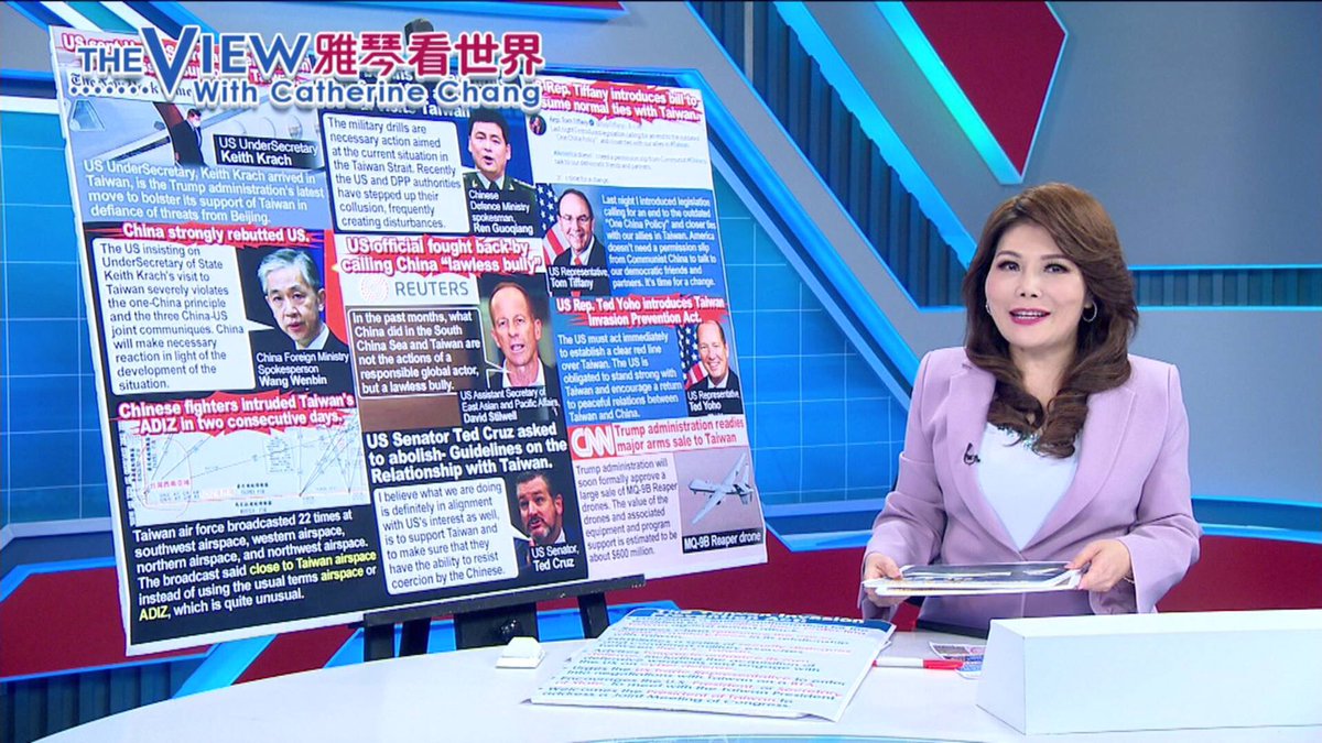 theview_chang's tweet photo. TGIF!!Everyone! Feel honoured that @KeithJKrach has shared our show on twitter! Thank you for amplifying Taiwan’s voice! Taiwan will always welcome you🇹🇼💪🇺🇸 https://t.co/z8kN2aLU5n