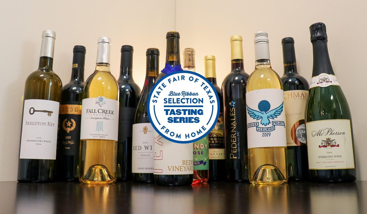 Celebrating Texas wine! The State Fair of Texas has worked with Texas wine experts to curate a mixed case of wines that showcase the variety, quality, and value of Texas wines. Join us for a virtual wine tasting! #TexasWine
