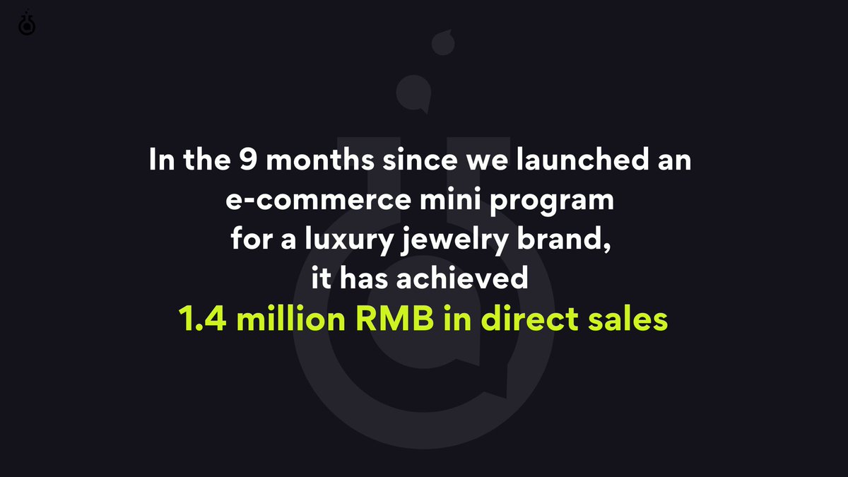 China E-commerce Strategy: Set up your brand to offer e-commerce on WeChat so you can fully control traffic, custom data, and the customer experience.

Download the case study!
landing.chatlabs.com/luxury-jewelry…

#ecommerce #wechat #wechatmarketing #miniprogram