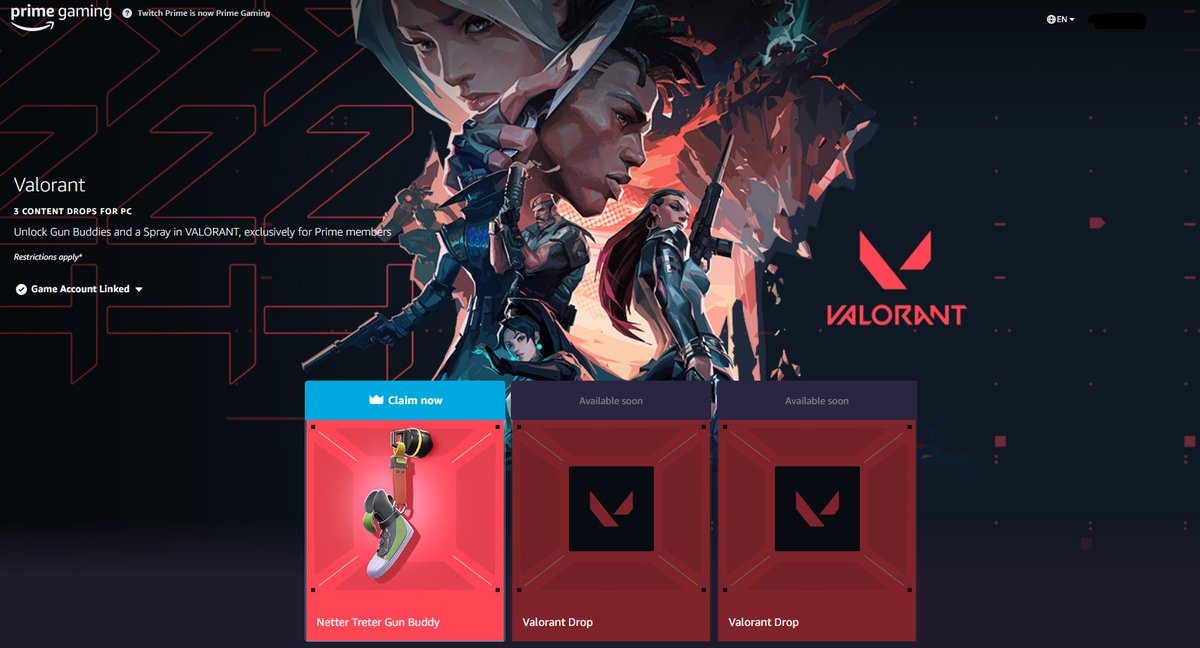 Riot brings Valorant loot, LoL Prime Gaming goodies, and more for