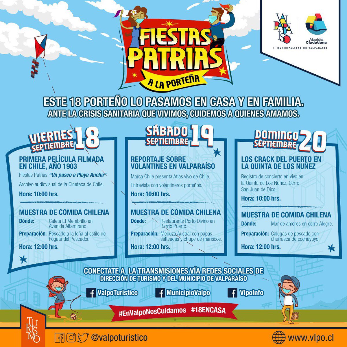 Programación diciochera para compartir en casa con la familia. https://t.co/tjvSMX1iAP