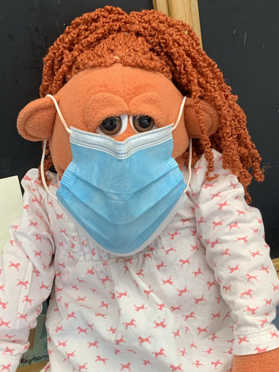 Edwina and I visited JSKD <a href="/Bagshaw_HWDSB/">Elizabeth Bagshaw</a> today! She was so excited to see Mrs. Barry and Mrs. Boccaccio that she wanted to HUG them!😳 We explained why she couldn’t give hugs 😩 and then I shared a new book with her about other ways to show your friends you care❤️ <a href="/RSHWDSB/">HWDSB Reading Specialists</a>