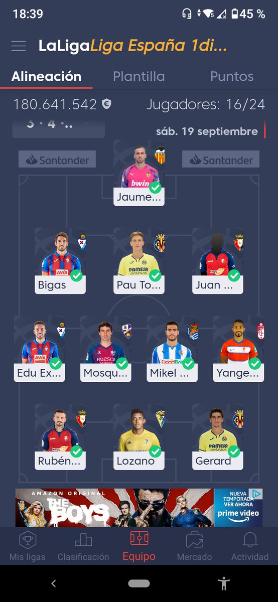lperezalc's tweet photo. @AsesorLFM @FantasyLaLiga Algún cambio? @AsesorLFM @11idealfantasy @JornadaPerfecta @GuruLFM
Suplentes
Por: Roberto Jiménez, Bono
Def: Joaquin Fernández, Felipe
Cen: Héctor Herrera
Del: Ocampos https://t.co/2WYPLaccL9