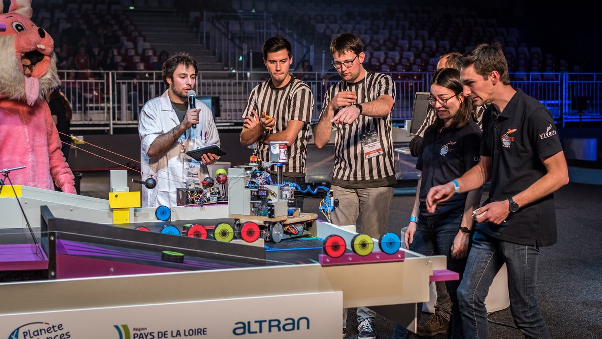 La Coupe de France de Robotique approche ! Bon courage à toutes les équipes qui préparent leurs robots en ce moment ! 💪