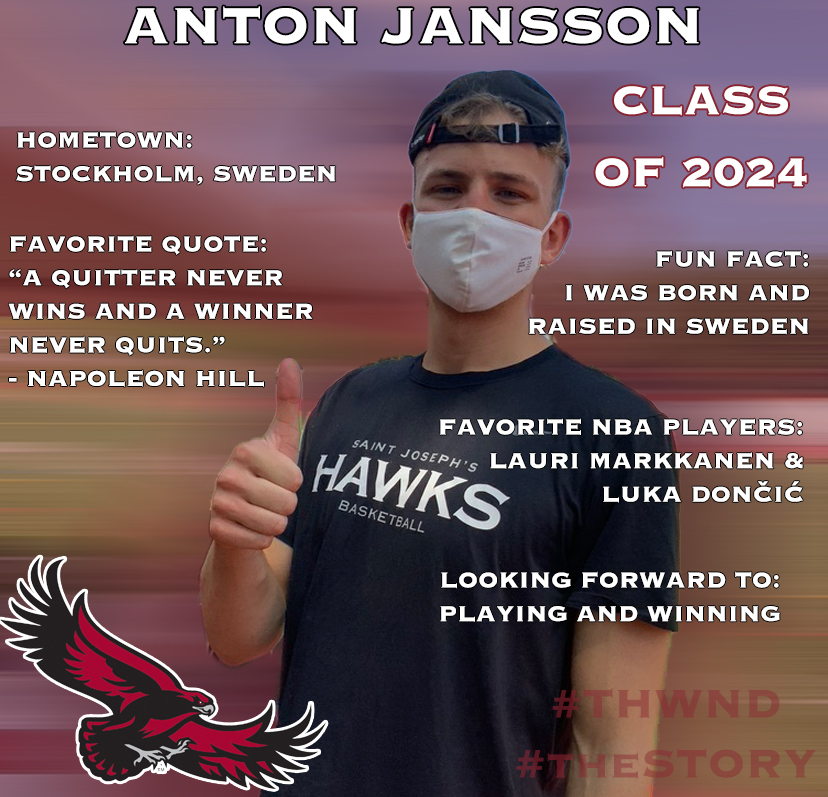 He's ready to don the Crimson and Gray this season after joining the Hawks last winter. Get to know more about today's Fresh Face Friday, Anton Jansson!
#THWND | #theSTORY | #SeasonLoading