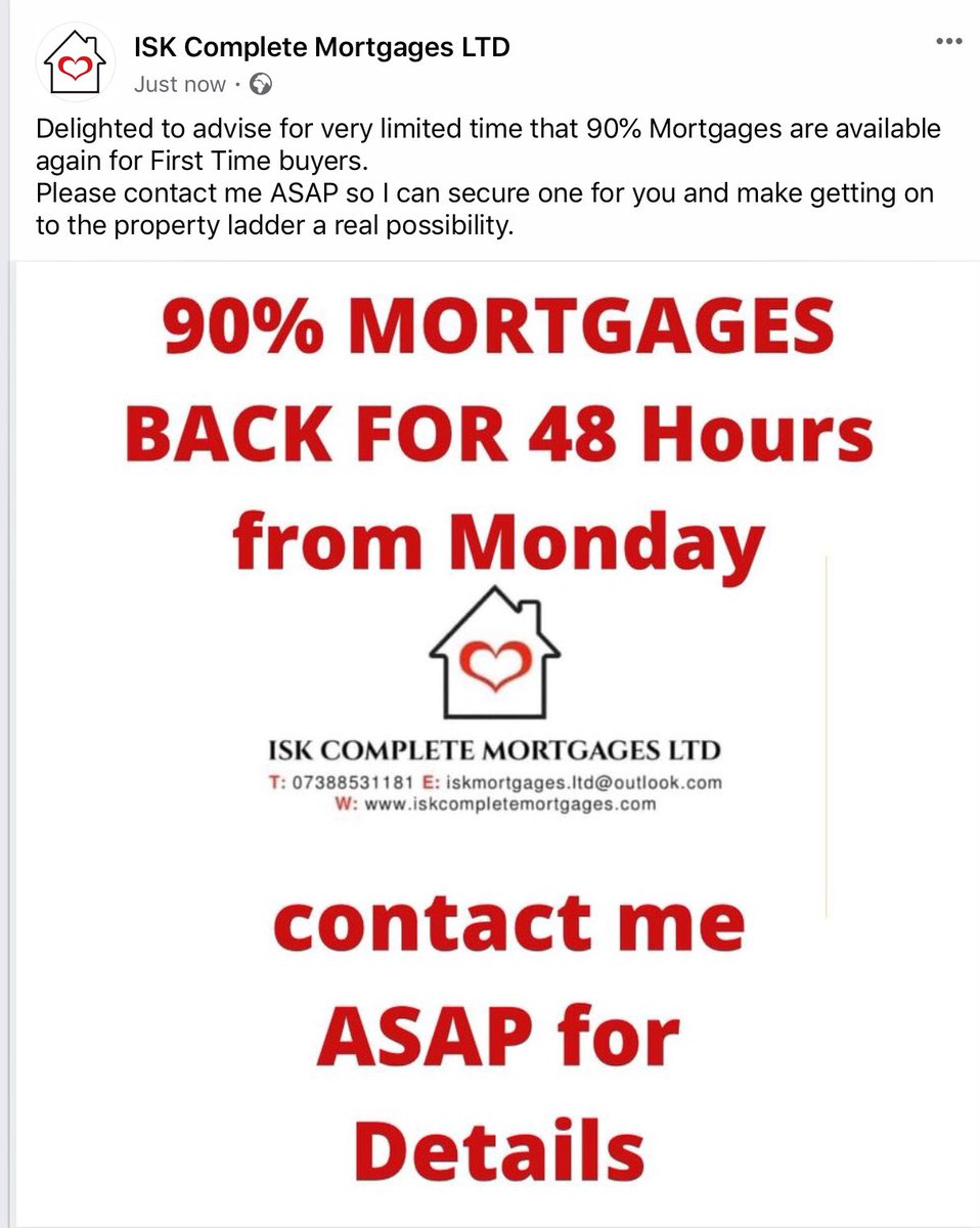 ISK Complete Mortgages ltd tweet media