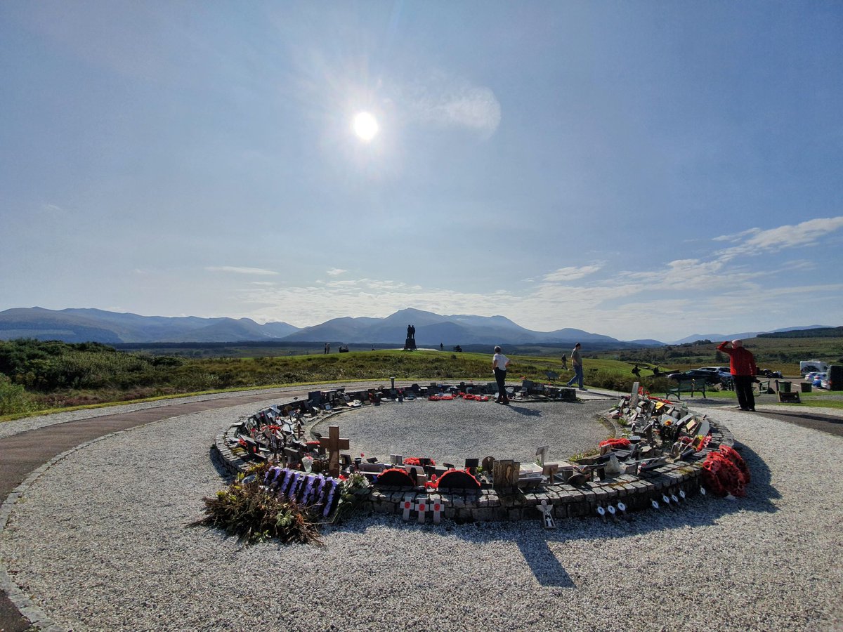 Visited the Royal Marines memorial yesterday in the Scottish Highlands, amazing tribute and well worth a visit
